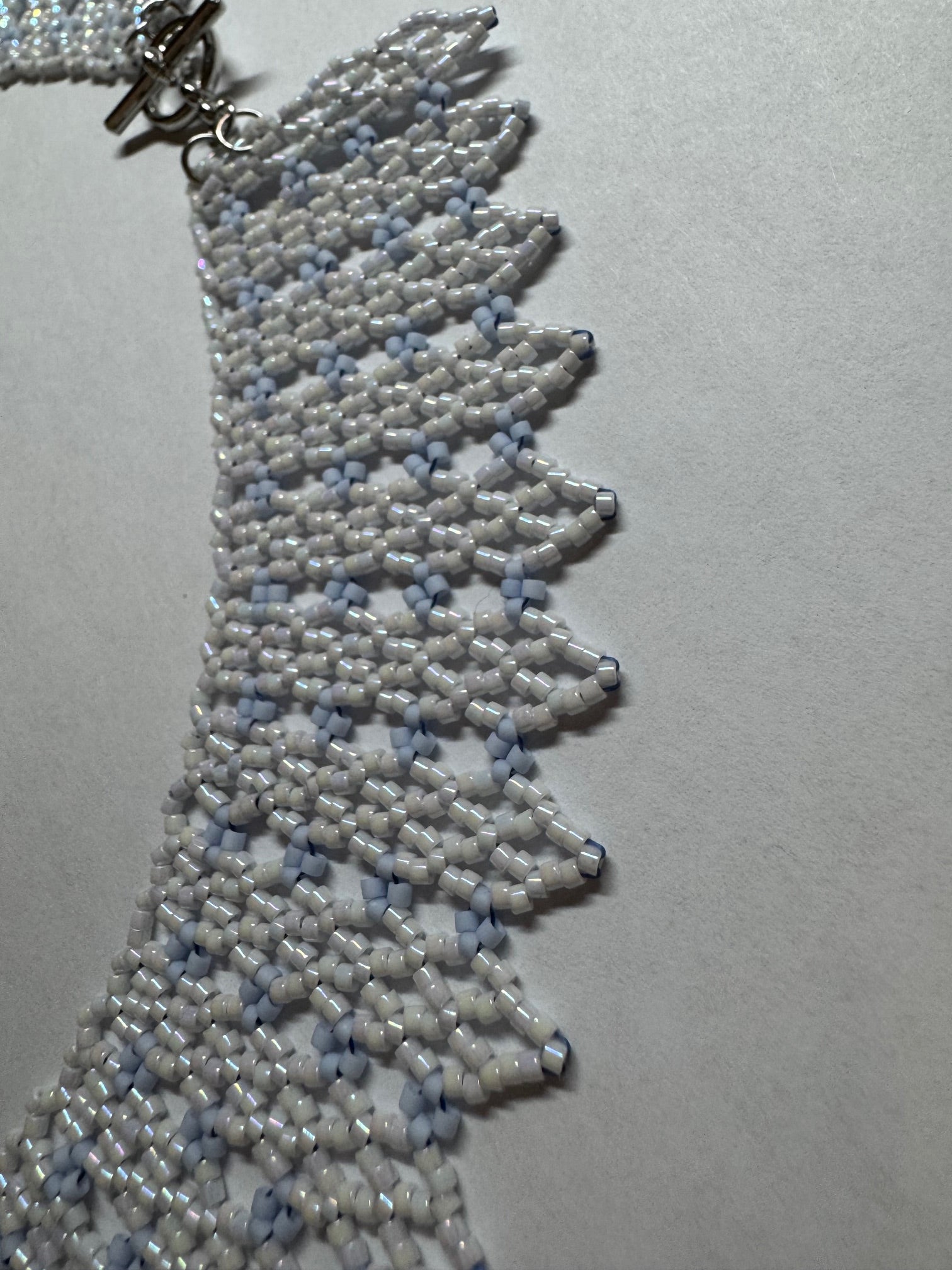 REIGHN, Lace Seed Bead Necklace - Tabernacle Hands